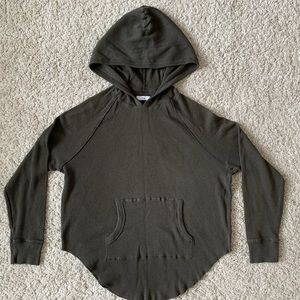 Aritzia TNA Waffle Oversized Hoodie